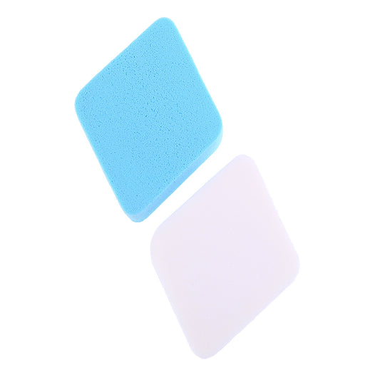 2-Piece Rectangle Makeup Sponge - Blending Sponges for Foundation and Powder