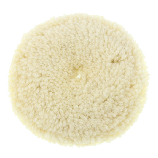Grinder Polisher - 100% Wool Polishing Pad for Buffing, Polishing and Finishing with Compatible Power Tools