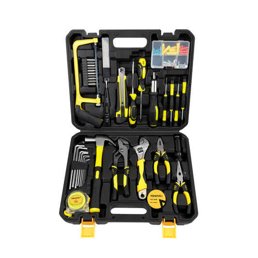 Heavy Duty 100-Piece Tool Set with Tool Bag - Complete Toolbox for Home Repairs and DIY Projects