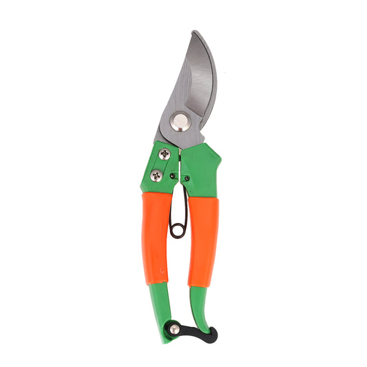 Pruning Shears - 8inch - Titanium-Coated Garden Scissors with Safety Lock - Ideal for Branches, Plants, Flowers, and Home Gardening