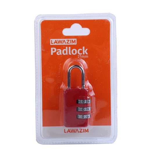 Mix Color Combination Padlock - 21Mm