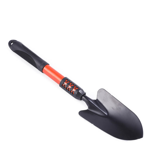 Wide Shovel Long Handle Gardening Tool - Hand Trowel with Non-Slip Grip - Ideal for Digging, Planting, Soil Turning, and Small Garden Care