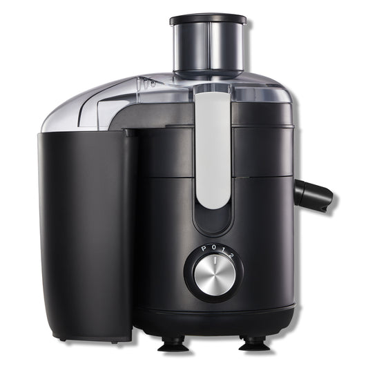 Fruit Juicer 950ml 350W Black - Wide Feed Juice Extractor for Whole Fruits and Vegetables