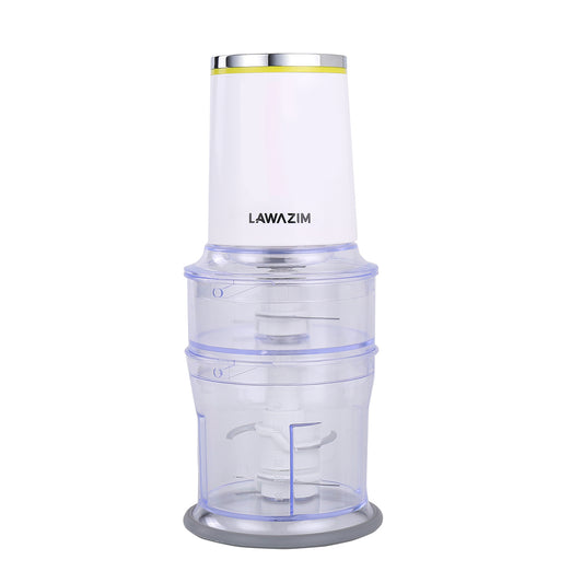 Electric Chopper 700ml 400W - Large Capacity Food Processor for Family Cooking, Vegetables, Meat, Nuts, and Sauces