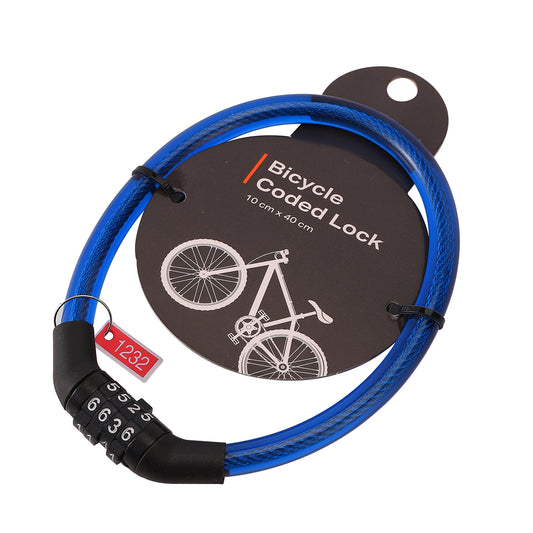 Bicycle Coded Lock - 10X40Cm