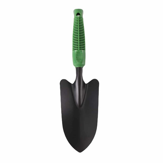 Digging Trowel - Garden Hand Tool with Non-Slip Handle and Rust-Resistant Blade - for Planting, Transplanting, Weeding, and Soil Loosening