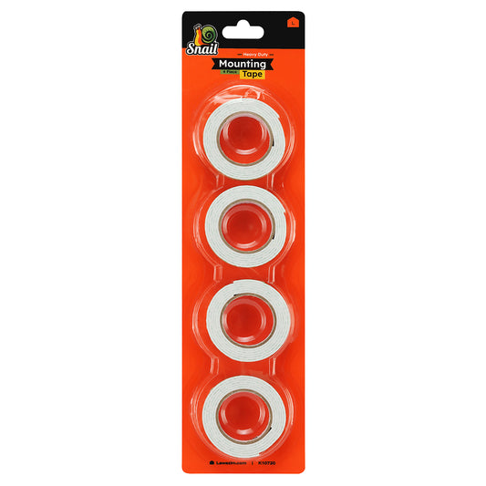 4-Piece Mounting Heavy Duty Tape