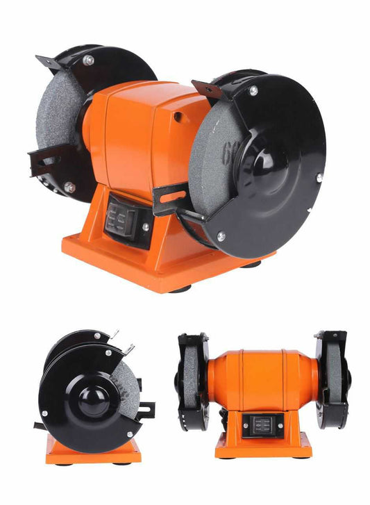 Bench Grinder - 6inch - Table Grinding Machine for Metalworking, Woodworking, DIY & Workshop Use