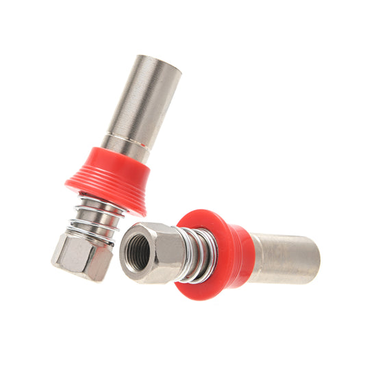 Title Grease Coupler -2 Piece- Durable Heavy-Duty No Handle Grease Fitting Tool with Reinforced 6 Jaws Leakproof Design and High Working Pressure -for Automotive Industrial and Machinery Lubrication