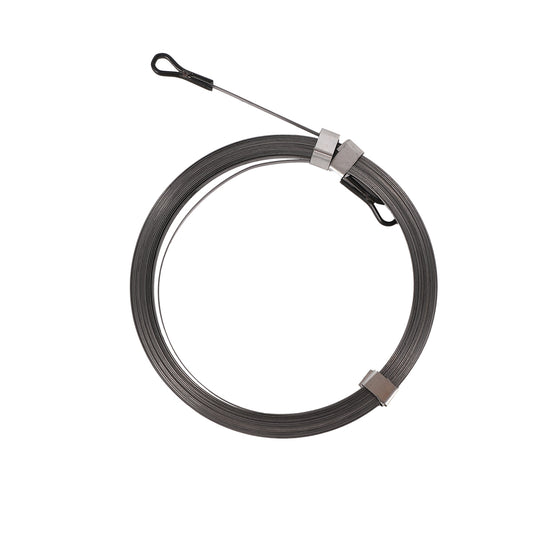 Through-Wall Thread - Heavy-Duty Electrical Wire Pulling Spring with Flexible High-Strength Wire and Tangle-Free Operation -for Cable Routing, Conduit Pulling, and Efficient Wire Management
