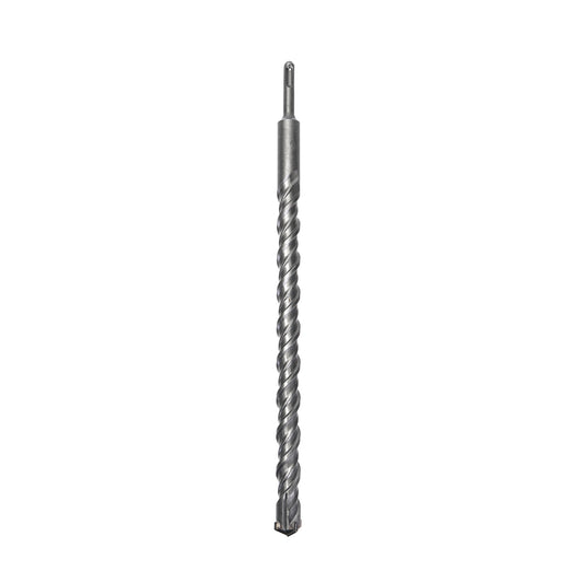 Hammer Drill Bit - SDS Rotary Twist Bit for Concrete, Masonry, Stone, Metal, Wood, PVC, Fiberglass - Twin Twist Spiral Design for Fast Dust Removal - Durable for DIY and Pro Use