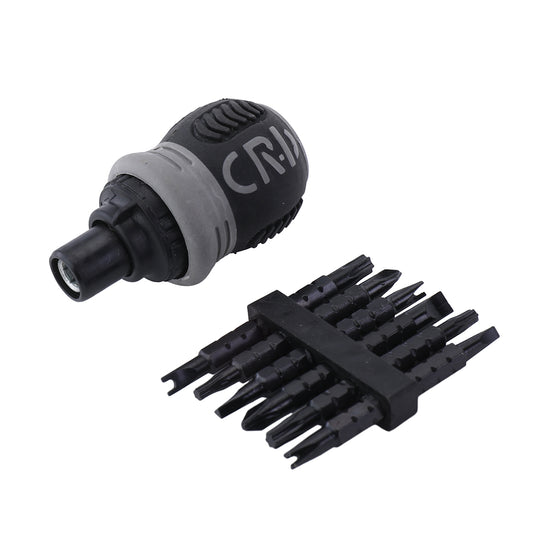 Lawazim 13-Piece Interchangeable Screwdriver Set - Professional CR-V Steel Screwdriver with Magnetic Phillips, Slotted, Torx, Hex Bits, and Non-Slip Handle - Portable Repair Tool Kit