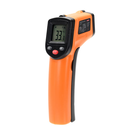 Infrared Thermometer - -50~550C Non Contact Laser Temperature Gun, Digital IR Thermometer with 12:1 Ratio,°C/°F Switch for Cooking, HVAC, BBQ, Food, Pizza Oven, Engine, Automotive