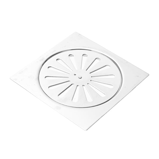 Stainless Steel Floor Drain 175g - 12x12cm -Universal Size Durable Corrosion Resistant Anti-Clogging Fast Draining Hair Catcher Floor Drain for Bathroom Kitchen Shower Balcony Laundry Room