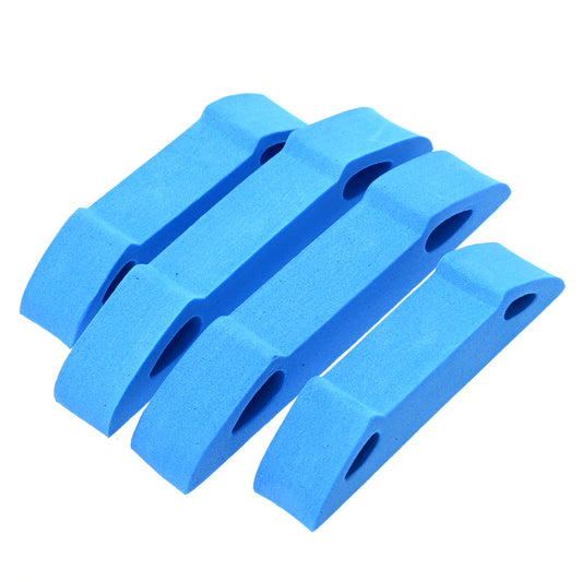 Car Door Edge Guards - 4 Piece Universal Side Edge Trim, Self-Adhesive Scratch Strip Sticker, Foam Door Edge Protectors for Cars, Taxis, Rideshare Vehicles, and Tight Parking Spaces