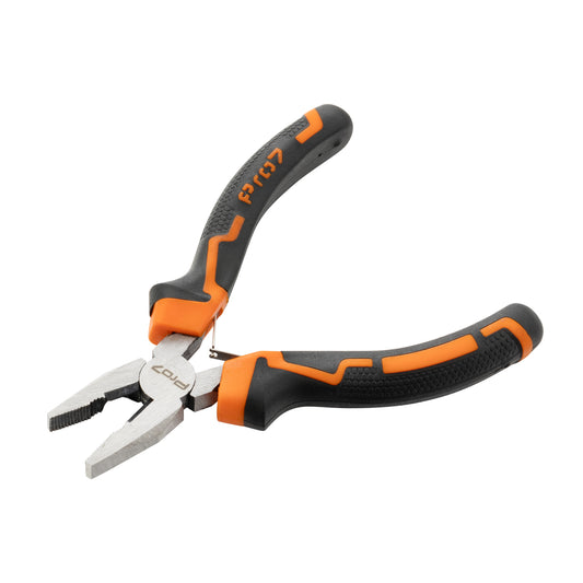 Mini Combination Plier - 4.5inch - Precision Cutting and Gripping Lineman Pliers with Side Cutter and Serrated Grip Jaw - Spring Loaded Wire Cutter for Jewelry, DIY & Home Repair