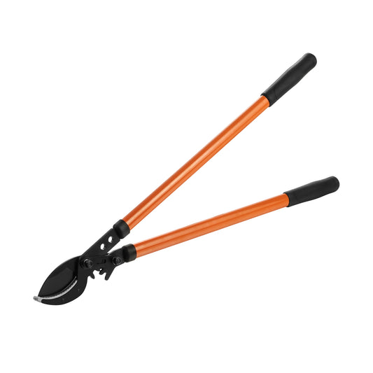 Bypass Lopper - 76cm, Heavy Duty Long Handle Tree Pruner with Curved Bypass Blade, High-Leverage Multi-Joint Mechanism & Comfortable Grip for Cutting Branches, Shrubs, Trees, Garden Trimming