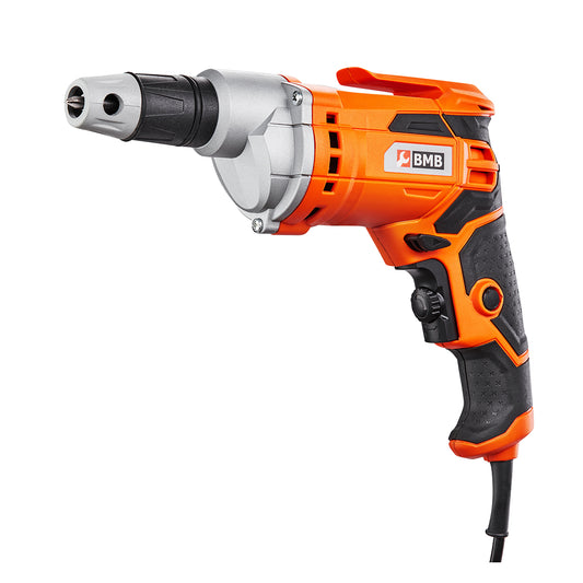 Electric Drywall Screwdriver with Speed Controller - 520W Corded Rotary Power Tool for Drywall Installation & Home Improvement