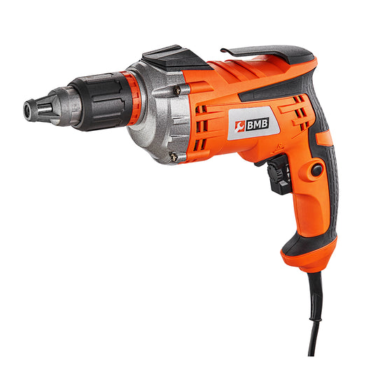 Electric Drywall Screwdriver with Speed Controller - 710W Corded Rotary Power Tool for Drywall Installation & Home Improvement
