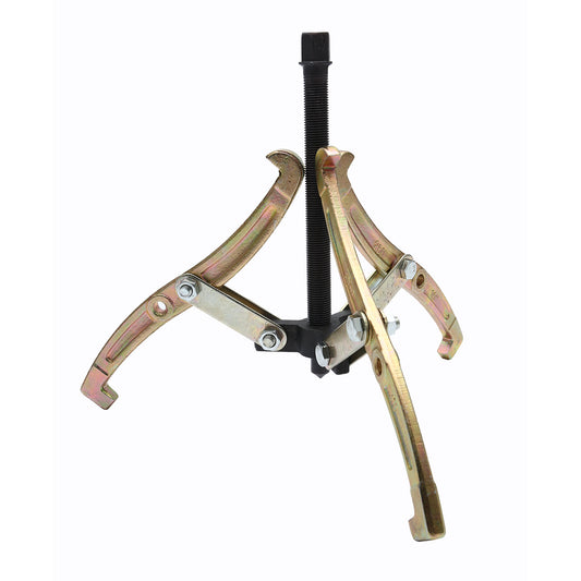 3-Jaw Bearing Puller - 4inch - Adjustable Gear Puller with Three Claws and Central Threaded Screw for Removing Bearings, Gears, Pulleys and Automotive Parts