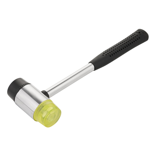 Install Hammer - 45mm - Durable Mallet with Two Striking Faces and Non-Slip Grip for Furniture Assembly, Flooring, Tile Work, Repairs and Installation Tasks