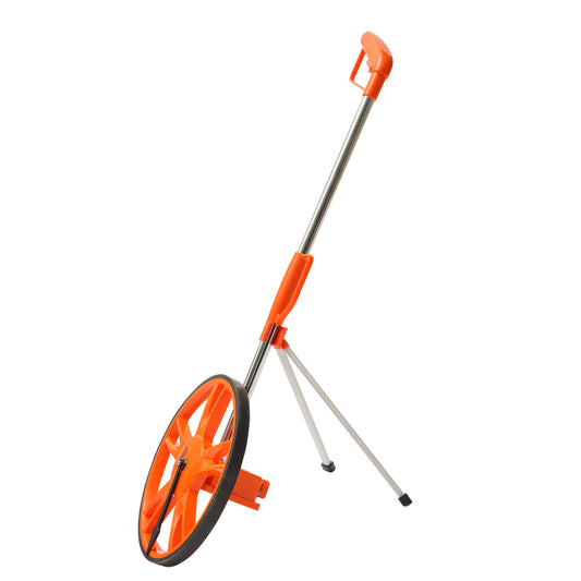 Walking Measuring Wheel - Mechanical Distance Measuring Tool for Construction, Surveying, and Landscaping
