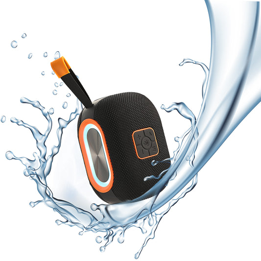 Waterproof Bluetooth Speaker - 5W - Portable Wireless Speaker for Travel, Outdoor Use, and Home Entertainment