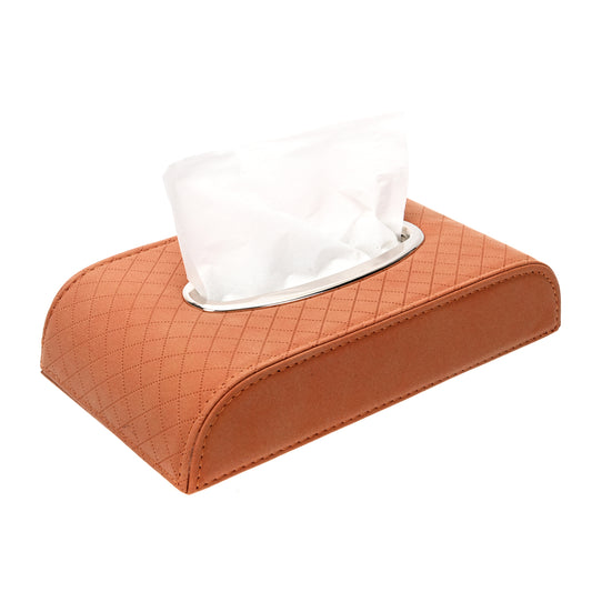 Car Tissue Box - Storage Box Armrest Seat Napkin Organizer Interior Accessories Tissue Dispenser for Car, Office, Home, Desk, Travel, and Daily Use - Ideal for Organized Access