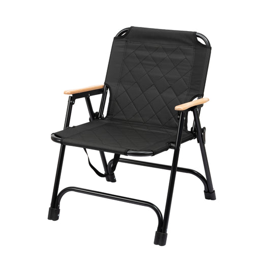 Comfort Folding Picnic Chair - 58x47x73cm - Camping Chair for Adults with Stable Iron Frame and Armrests for Travel, Beach, Fishing, Patio & Outdoor Events