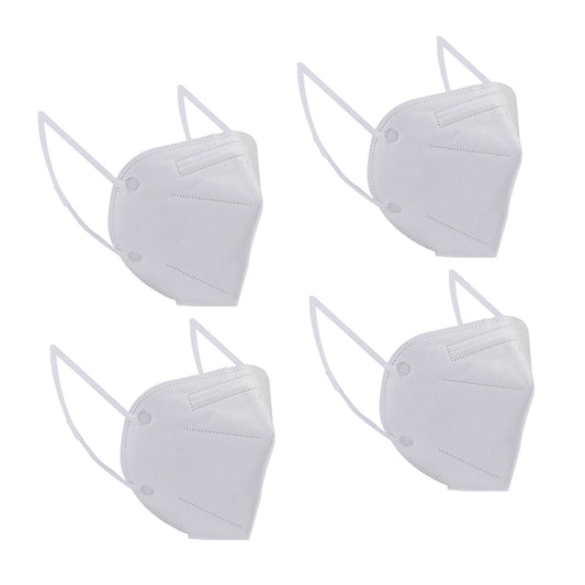 KN95 Disposable Folding Mask - 4 Piece Pack, Non-Medical Protective Face Mask for Everyday Use