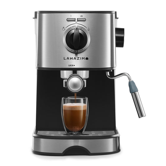 Espresso Coffee Maker - Espresso Machine for Home Kitchen, Cappuccino, Latte, and Coffee Lovers
