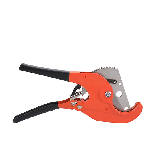 قاطع أنابيب شديد التحمل - 64 مم - قاطع أنابيب PVC ذو سقاطة لقطع أنابيب PVC وCPVC وPEX وPE في مشاريع السباكة والكهرباء والمشاريع المنزلية 