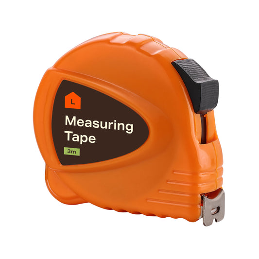 Measuring Tape - Rust Resistant Ruler Tape with Thumb Lock Mechanism - Ideal for DIY, Household, Office, Workshop, Construction, and School Projects