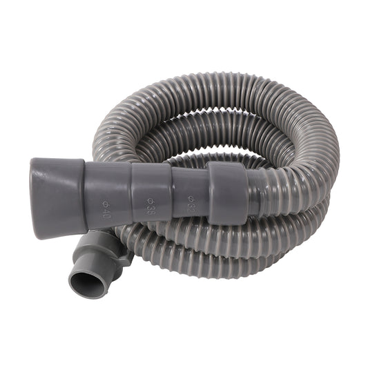 Washing Machine Drain Pipe - 1.5m - Universal Flexible Hose for Home Laundry Drainage and Washing Machine Installations