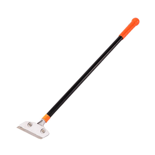 Plastic Handled Scraper 60cm - Stainless Steel Wide Blade Tool for Paint, Glue, and Debris Removal