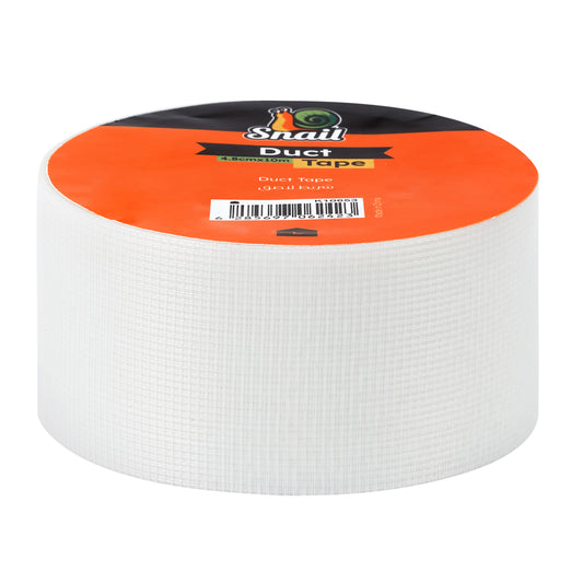 Snail Heavy Duty Duct Tape - 4.8cm x 10m - Strong Adhesive, Water Resistant, and Flexible Repair Tape - for Indoor & Outdoor Use, Sealing, and Binding Applications