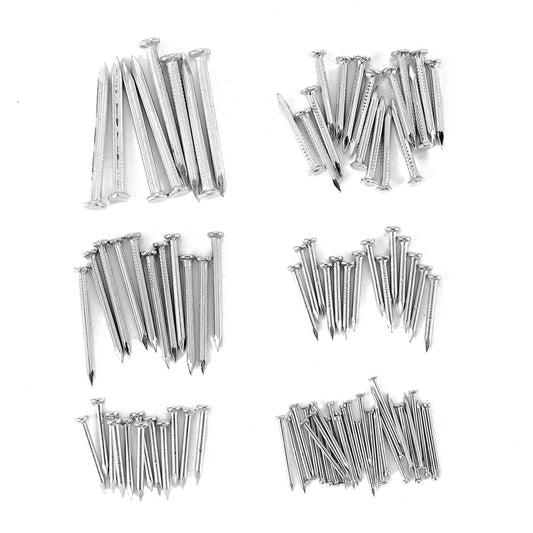 Hardware Nails Kit - Assorted Steel Nail Set for Construction, Woodworking, Carpentry, DIY, and Home Improvement