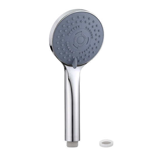 Handheld Shower Head -9.5cm- Durable Multi-Function with 3 Modes, High-Pressure Output, and Water-Saving Design - Bathroom Upgrades, Water Conservation, Home Shower Improvement, Personal Care