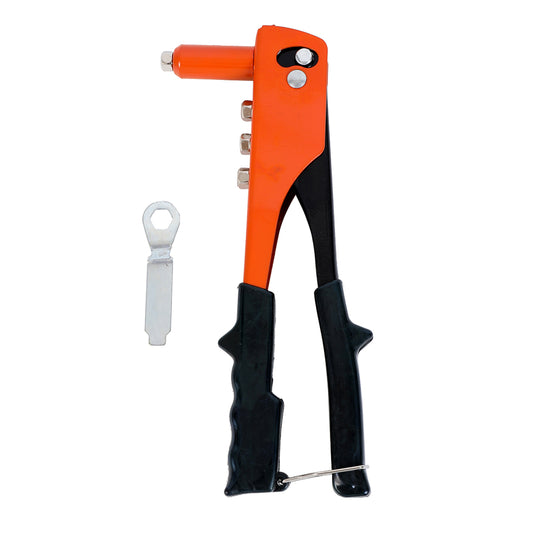 Rivet Gun - Heavy-Duty Manual Rivet Tool for Automotive, Metalworking, DIY Projects, Furniture Assembly, and Home Improvement