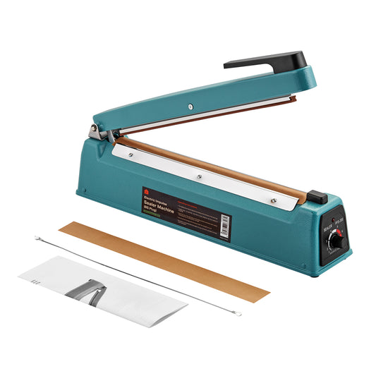 Electric Impulse Sealer Machine with BS Plug - Ironclad - Adjustable Heat Sealer for Home, Kitchen, and Stores