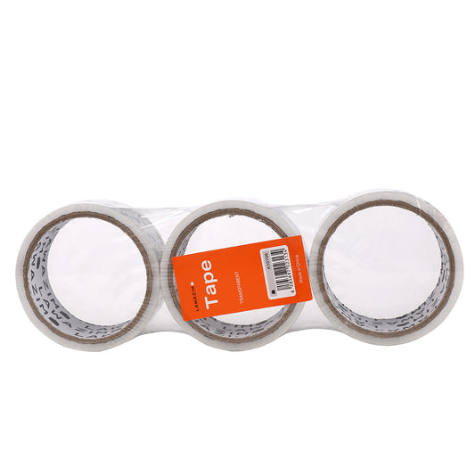 3-Piece Clear Tape 42Mm X 30M