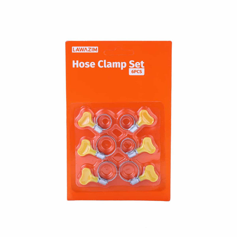 6-Piece Hose Clamp Set Small