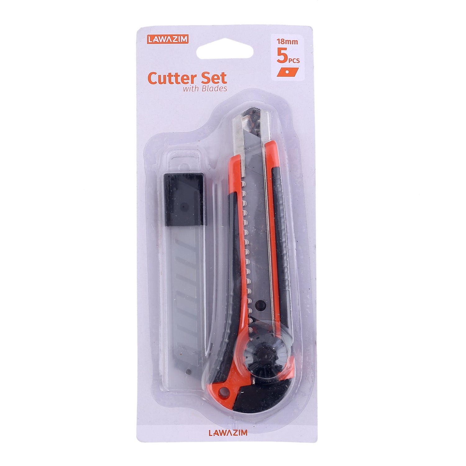 Heavy Duty Cutter with 5 Blades - 18mm