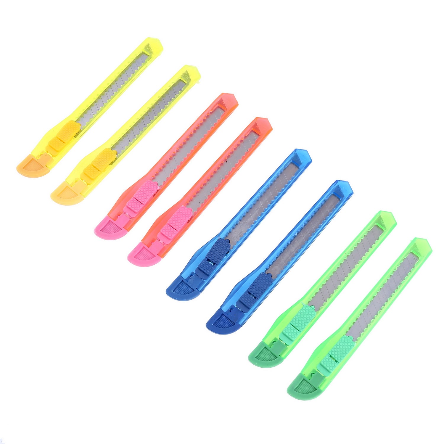 8-Piece Small Cutters Mixed Colors