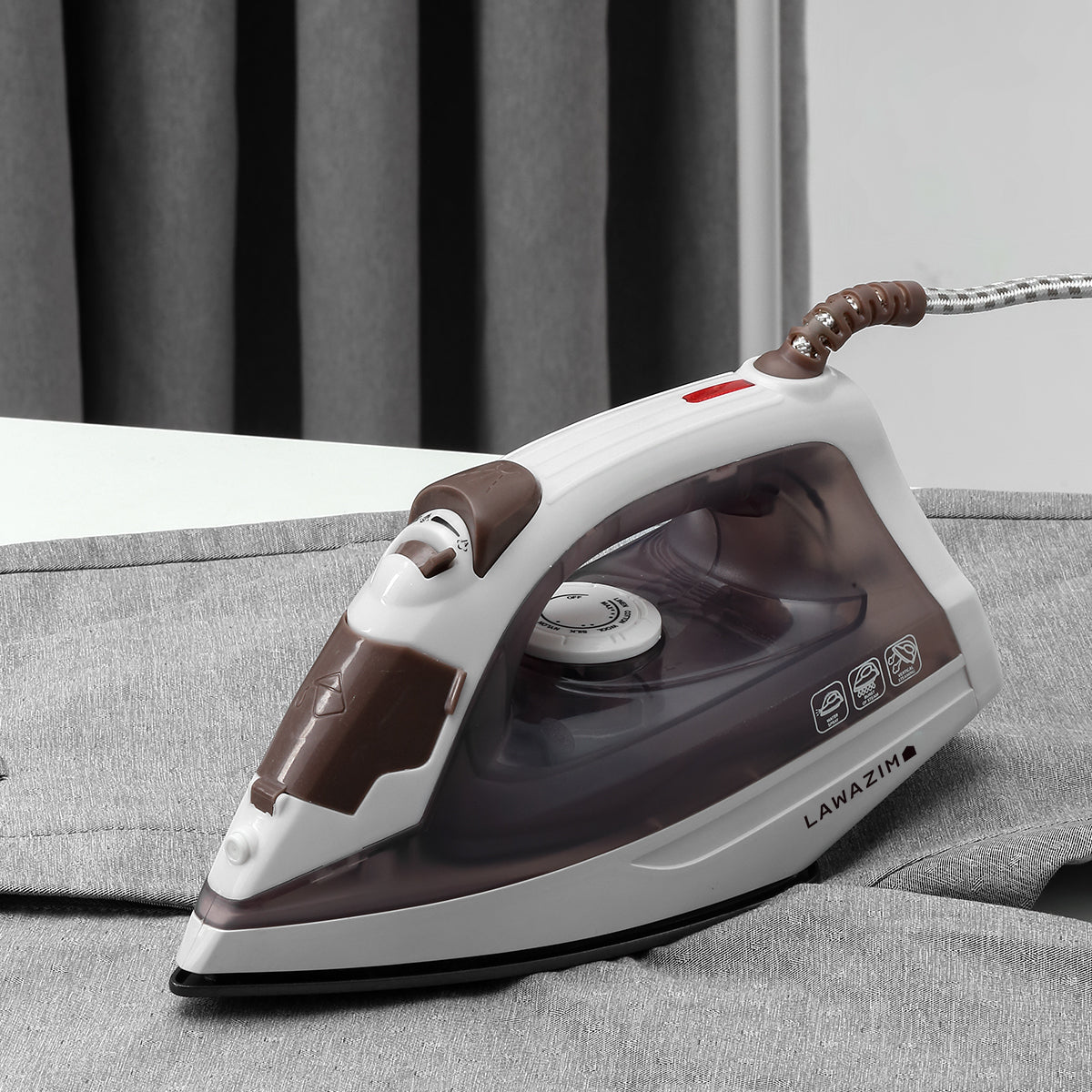 Steam Iron Corded - 1200W - Brown