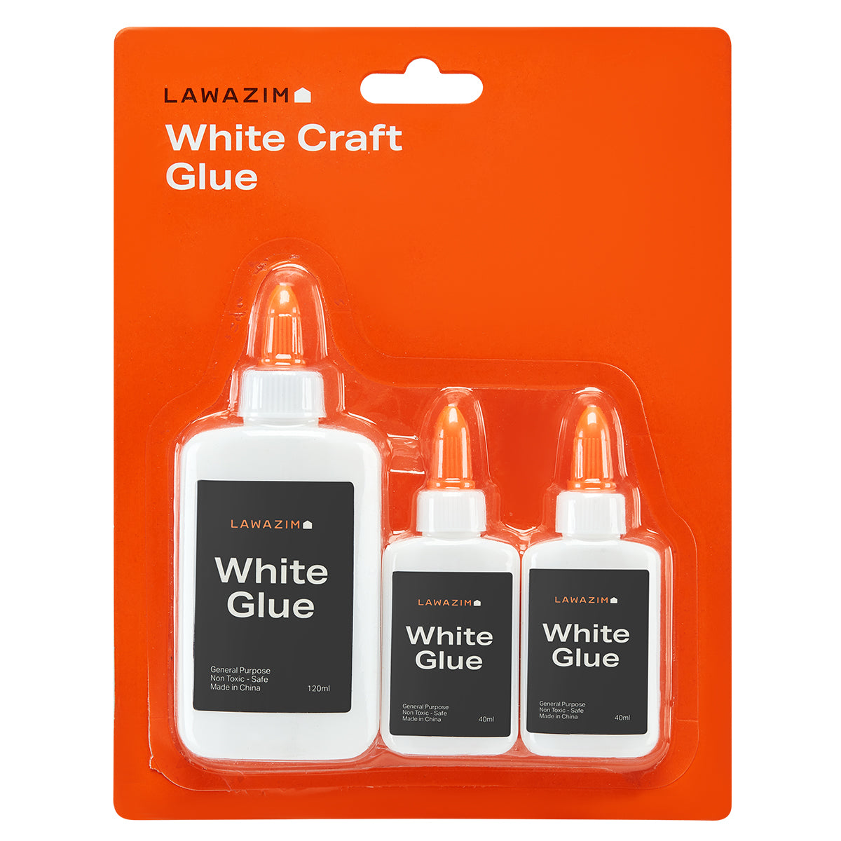 3-Piece White Craft Glue
