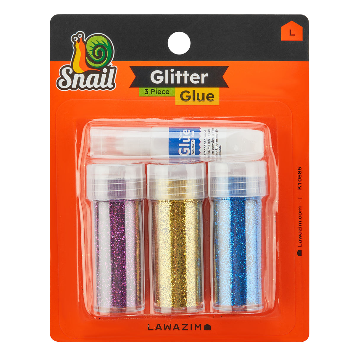 3-Piece Glitter Glue