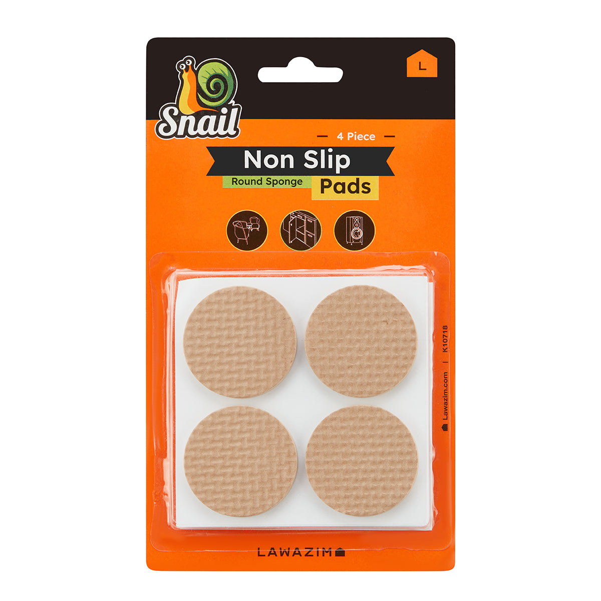 Furniture Non Slip Pads - Sponge Round Shape K10718