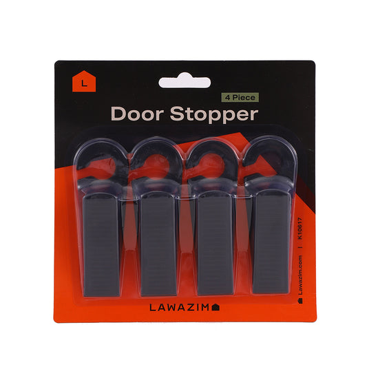 4-Piece Plastic Door Stopper