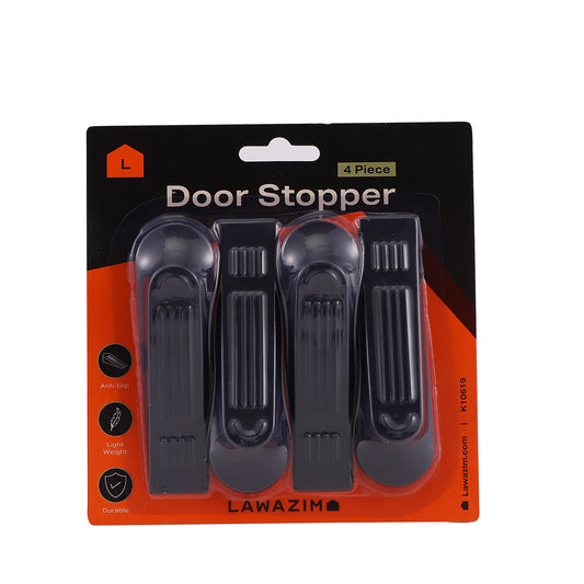 4-Piece Plastic Door Stopper K10619